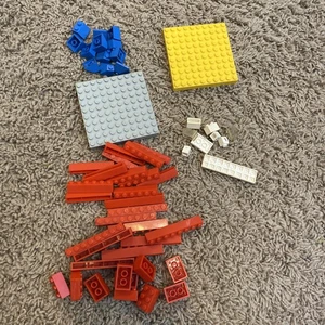 Lego System 1963 Vintage Samsonite Original Set #605 Rad Spielzeug unvollständig - Bild 1 von 5