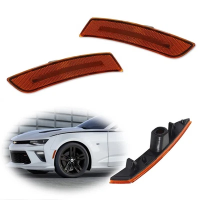 Side Marker Kit For 2016-2024 Chevrolet Camaro Front Driver and Passenger Side - Image 1 of 4
