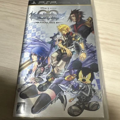 Kingdom Hearts Birth by Sleep Final Mix PSP PlayStation Portable with Case Japan - Image 1 of 2