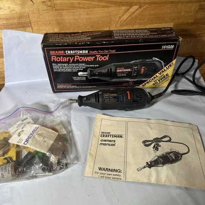 Sears Best Craftsman Rotary Tool Variable  Speed Model 572.610230 Made In USA - Image 1 of 4
