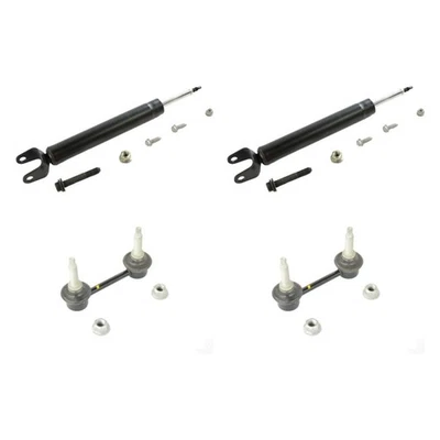 For Jeep Grand Cherokee 16-19 Rear Shock Absorbers & Stabilizer Bar Link Kit Foto 1 de 4