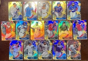 2025 Topps Stars of MLB- LOT of 16 - NO DUPES! Judge Witt Elly Trout Bryce - Picture 1 of 3