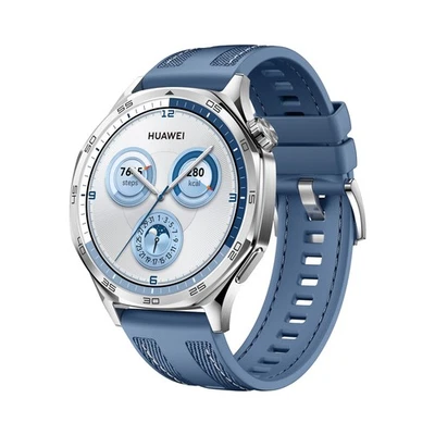 Huawei Watch GT5 46MM Vili-B19W Silber IP68 32MB/4GB 1.43"AMOLED Bluetooth NFC - Bild 1 von 4