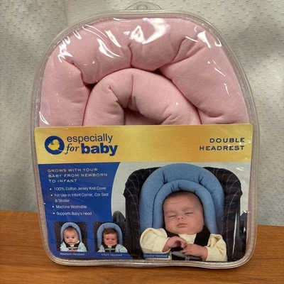Especialmente para Bebé Doble Reposacabezas Soporte para Cochecitos Portabebés Rosa Nuevo Foto 1 de 4
