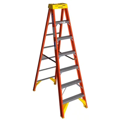 7 Ft. Fiberglass Step Ladder with 300 Lb. Load Capacity Type IA Duty Rating - Image 1 of 4
