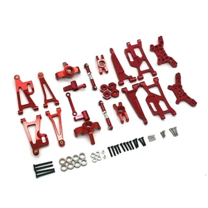 Swing Arm/Hem Arm/Shock Absorber/Steering Link For MJX 1/14 14209 14210 RC Car - Picture 1 of 8