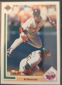 Al Newman "Minnesota Twins". 1991 Upper Deck Baseball Card #413 - Picture 1 of 2