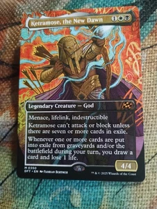 BORDERLESS Ketramose, the New Dawn - Aetherdrift - NM - Magic: The Gathering MTG - Bild 1 von 1