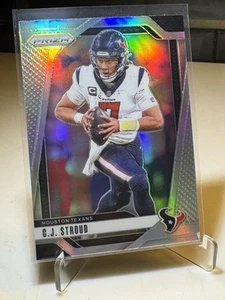 2024 Panini PRIZM NFL TEXANS Football C.J. STROUD Silver Prizm #111 - Picture 1 of 7