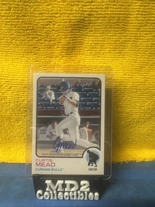 2023 Topps Heritage Minors  Real One Autograph Curtis Mead # ROA-CMD - Picture 1 of 1
