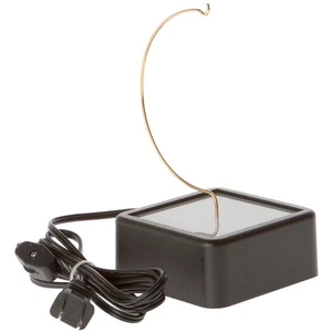 Plymor Translucent Lighted Base Display 4" x 4" with 5" Ornament Hanger Display - Picture 1 of 2