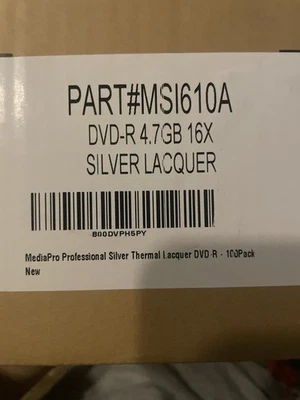 CDs de música HP CD-R 52X imprimíveis a jato de tinta 700 MB 80 minutos, pacote com 100 - Imagem 1 de 3