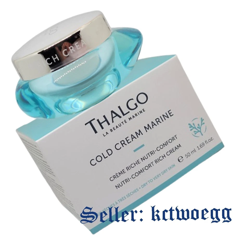 Thalgo Cold Cream Nutri-Comfort Rich Cream 50ml in Gift Box Free Postage - Image 1 of 1