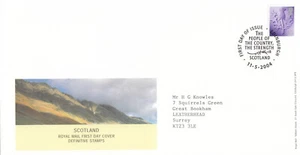 40p GB Scotland FDC Edinburgh 2004 NO INSERT (101866) - Picture 1 of 1