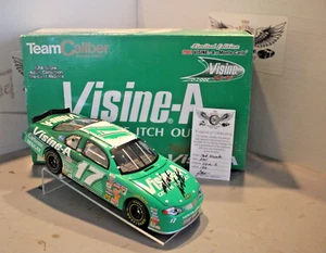 2001 Matt Kenseth Visine A 1/24 Team Caliber Owners NASCAR Diecast Autographed - Picture 1 of 2