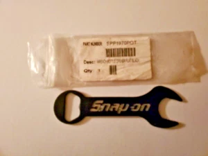 Snap On Wrench Laser Cut Metal Bottle Opener Flat Black - Picture 1 of 5