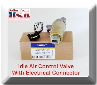 Idle Air Control Valve W/ Connector Fits Porsche 968 1992-1995 3.0L — 第 1/3 张图片