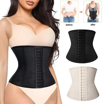 MISS MOLLY Damen Bauchweggürtel nach Geburt Rückbildung Taillen Mieder Body Shaper Gurt DE