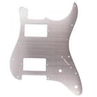 Aluminum HH Guitar Pickguard Anti-Scratch Plate for ST Guitar Silver