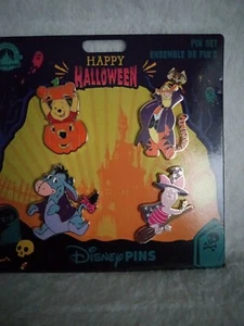 Disney's Winnie The Pooh And Friends Pen Set Halloween Edition - Picture 1 of 3