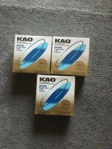 Unused SEALED in boxes 3 x10 KAO 3.5 MF2 HD Floppy Disks unopened - Afbeelding 1 van 1