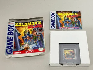 Solomon's Club (Nintendo Game Boy) Complete Authentic - Picture 1 of 24
