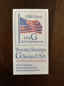U.S. Booklet #221, 1992, "G" Series, MNH, BK221 - Picture 1 of 4