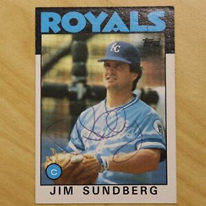 1986 Topps #245: Jim Sundberg Autograph (AU366)