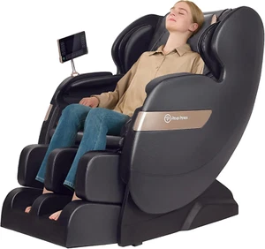 2024 Massage Chair Recliner, Dual Core S Track, Lower Back and Calf Heating, LCD - Picture 1 of 12