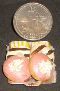 Miniature Doughnut Donut Dulce Pastry Bakery Sheet / Mexican Folk Art Food #0359 - Picture 1 of 2