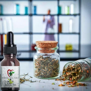 ORGANIC Peppermint Tincture ALCOHOL FREE Herbal Extract Liquid Concentrate - Imagen 1 de 1