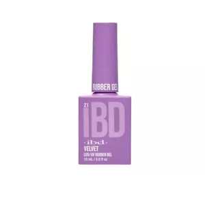 IBD Rubber Gel Polish 21 Velvet 0.5oz - Picture 1 of 2
