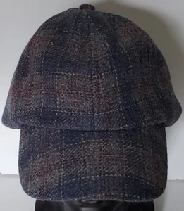 Tweedie Ardmore Tweed Wool Adjustable Baseball Cap Hat Made In Scotland - EUC - Picture 1 of 6