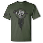 T-shirt manches courtes millwright - chemise de super-héros patriotique millwright