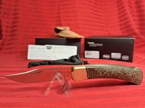 January 2025 BOTM Buck 110 Folding Hunter  Contoured Richlite Satin S35VN - Picture 1 of 8