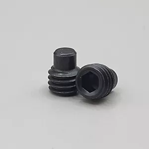 M5 x 6mm Dog Point Grub Screw Hex Head Set Screw 12.9 H/T Steel P-0.8 - Picture 1 of 6