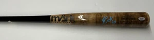 JAMES OUTMAN DODGERS SIGNED MARK LUMBER GAME MODEL J01 MAPLE BAT PSA RG51311 - Picture 1 of 6