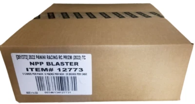 PANINI PRIZM RACING NASCAR 2022 FACTORY SEALED "IN STOCK" BLASTER (20 BOX) CASE - Image 1 of 2