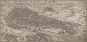 Jacopo de' Barbari : "View of Venice" (1500) — Giclee Fine Art Print - Picture 1 of 7