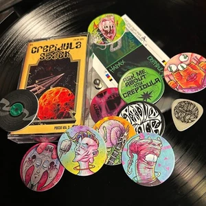 POG ZINE - POG30 Volume 3 - CREPIDULA STACK - 10 modern pogs, stickers & more! - Picture 1 of 2