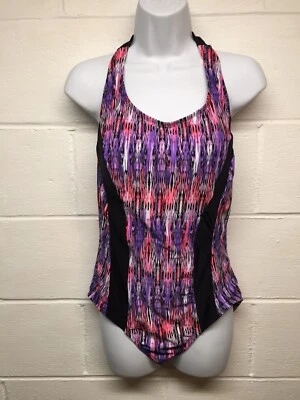 Catalina Large One Piece Multi Color Nylon Swimsuit - Image 1 of 4