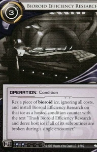 ANDROID NETRUNNER CARD - BIOROID EFFICIENCY RESEARCH - Picture 1 of 1
