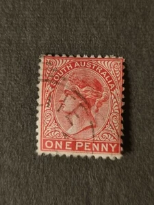 South Australia 1d Rosine SG263 1898-1906. Used - Picture 1 of 2