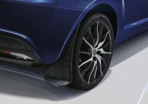 Alfa Romeo Mito (2008-2018) Mud Flaps (Tyre Tread Style) 71805105 Genuine New - Picture 1 of 6