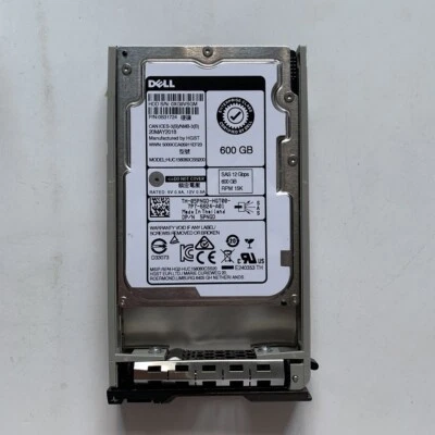 DELL 5PNGD 05PNGD HUC156060CSS200 600GB 15K 12Gbps SAS 2.5" Hard Drive W/Tray - Image 1 of 4