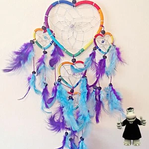 ATRAPASUEÑOS AL POR MAYOR JOBLOT 5 x CHAKRA MULTICOLOR NIÑAS NIÑOS REGALO FIESTA - Imagen 1 de 1