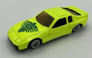 Summer Vintage Porsche 944 Neon Yellow Diecast Race Car #TC-9323 1:64 China RARE - Picture 1 of 6