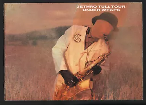 JETHRO TULL TOUR BOOK UNDER WRAPS 28 PAG EUROPE 1984 PHOTOS LYRICS + MERCHANDISE - Foto 1 di 1