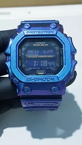Vintage G-Shock King Solar GX-56GB Customs Glitter Metallic Blue Blue Face Only1 - Picture 1 of 15
