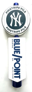 *NEW* BLUE POINT - PINSTRIPE PILS - NEW YORK YANKEES - BEER TAP HANDLE - Picture 1 of 11